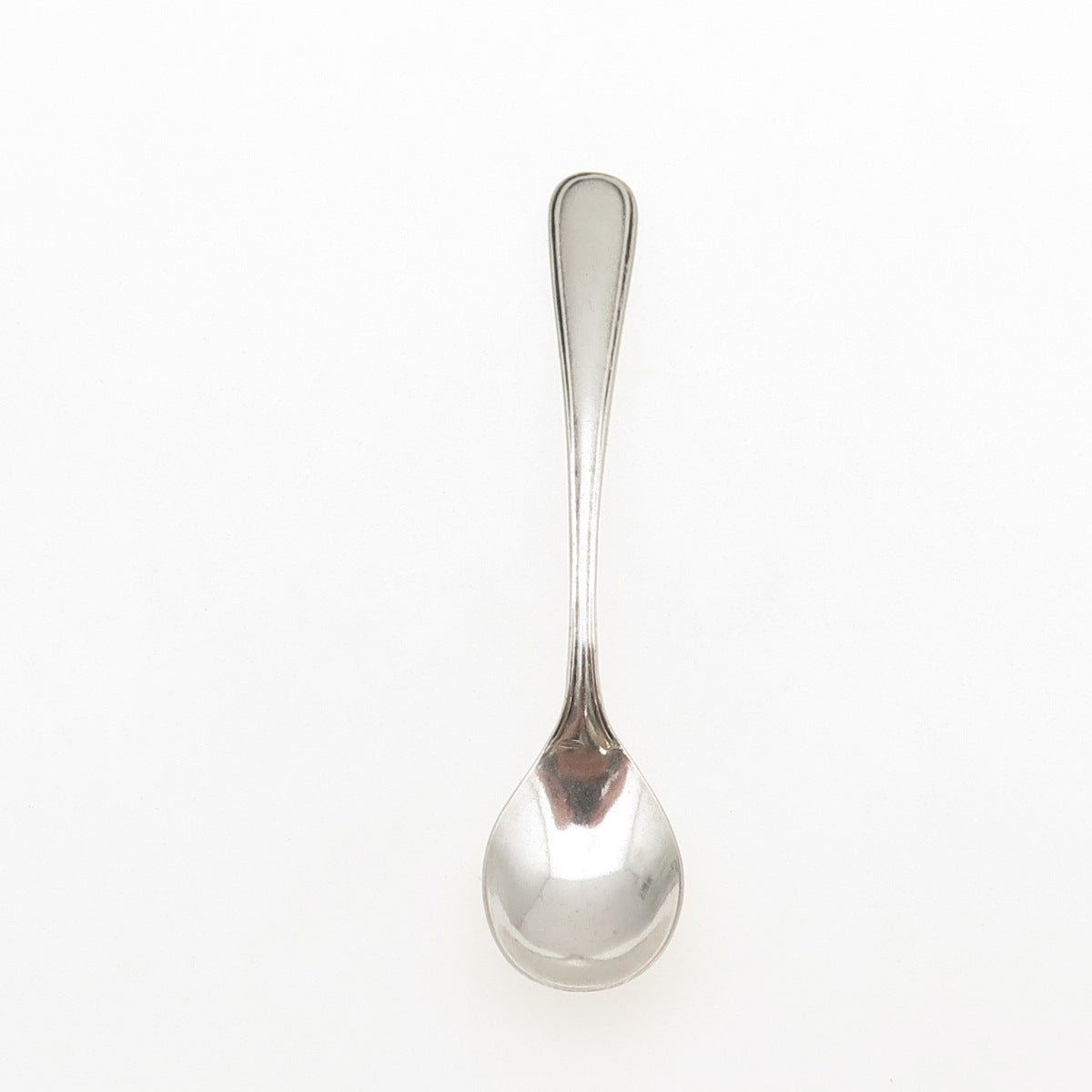 WEBSTER 925 Sterling Silver Antique Art Deco Individual Salt & Spices Spoon