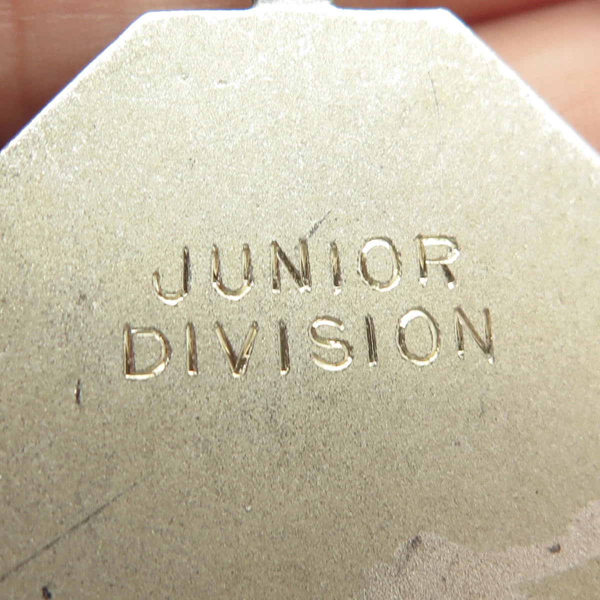 925 Sterling Silver Vintage Junior Division "Ulver" Culver Military Pendant