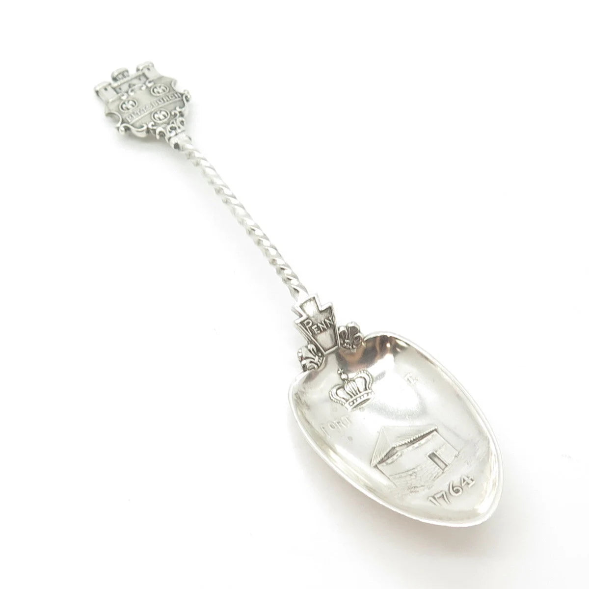 925 Sterling Silver Antique Art Deco E. P. Roberts & Sons Pittsburgh Spoon