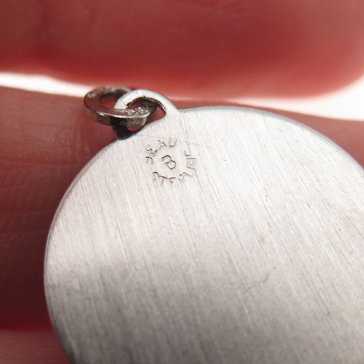 BEAU 925 Sterling Silver Vintage Happy Birthday Cake Mini Charm Pendant