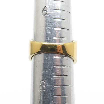 925 Sterling Silver Gold Plated Real Smoky Quartz C Z Crisscross Ring Size 7.25