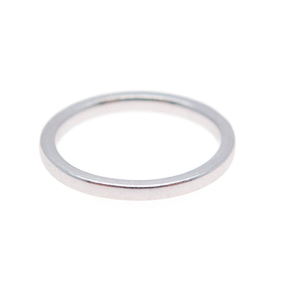 SAI Sterling Silver Round-Cut C Z Half Eternity Stackable Band Ring Size 6.75