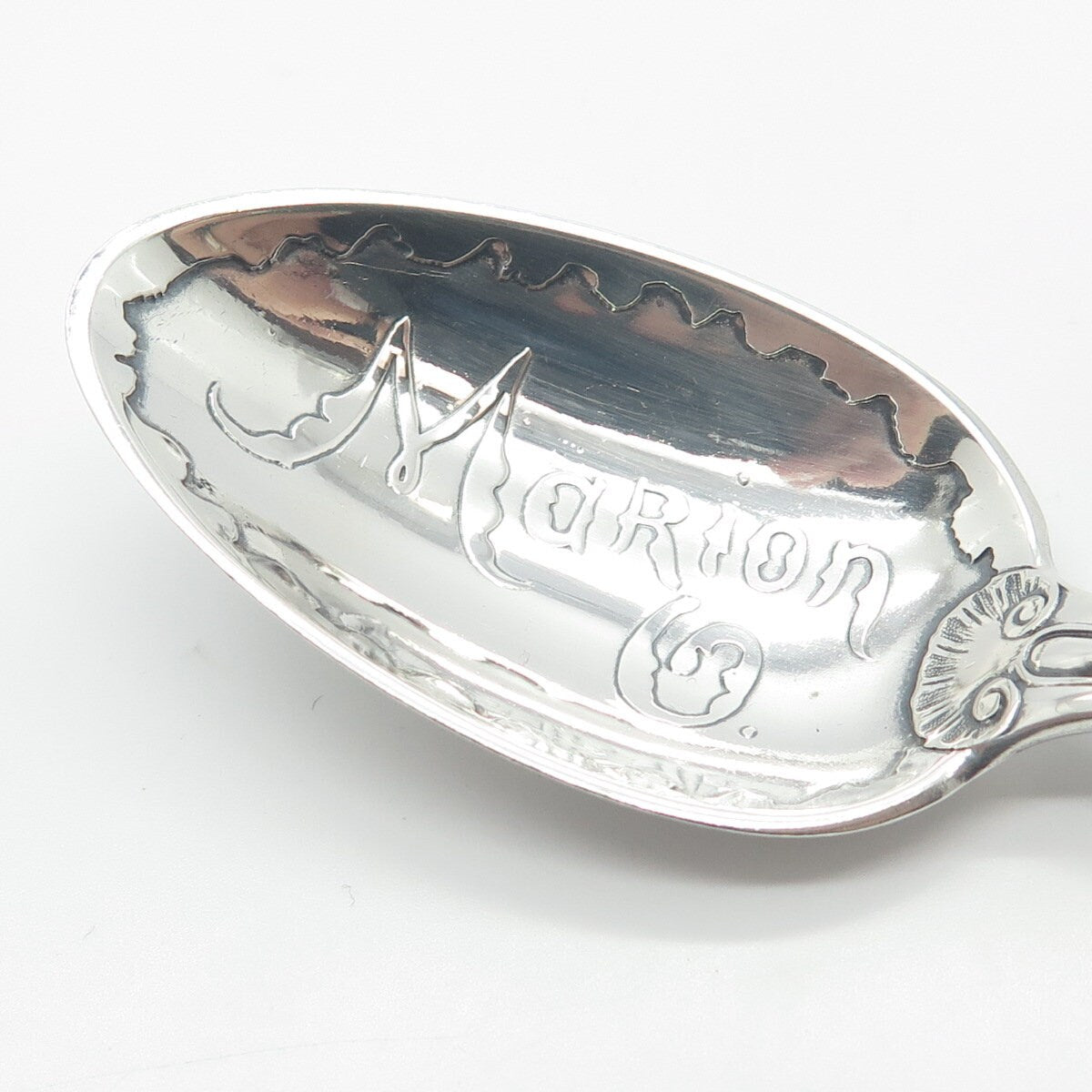 925 Sterling Silver Vintage Reed & Barton La Rocaille "Marion" Spoon