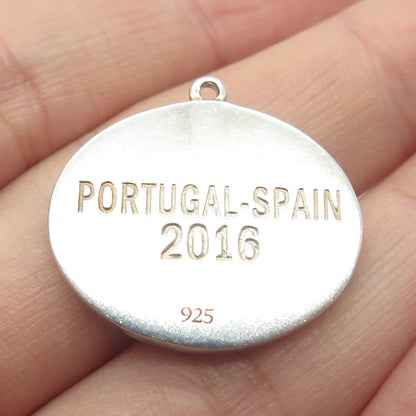 925 Sterling Silver Vintage 2016 Liner Ship Pendant