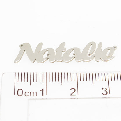 925 Sterling Silver "Natalie" Personalized Centerpiece Pendant