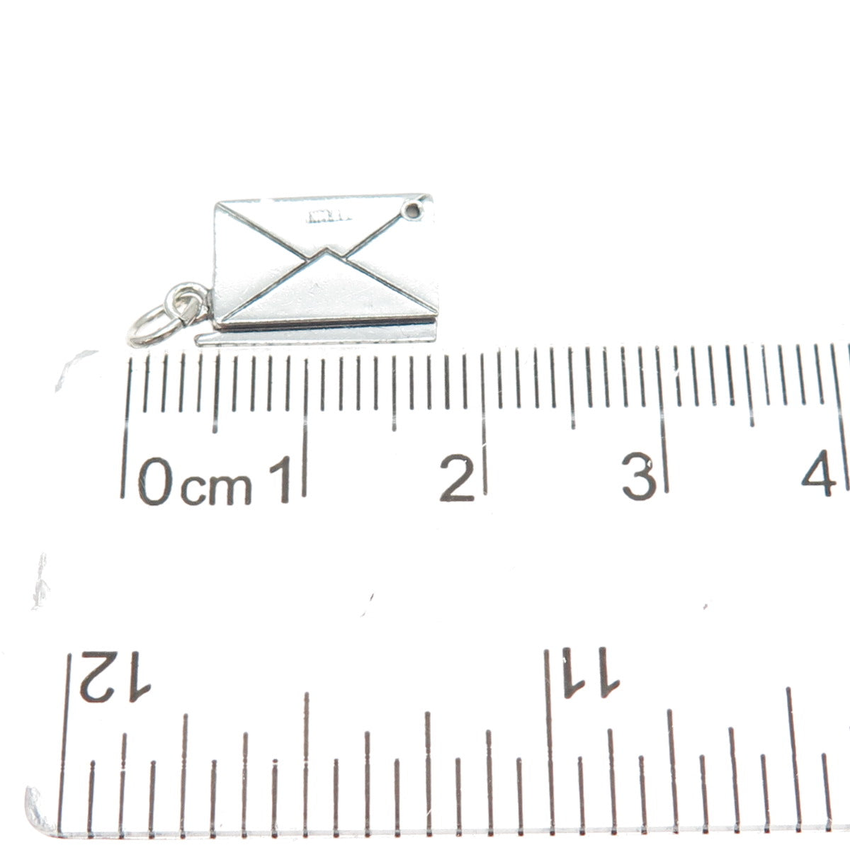 925 Sterling Silver Antique Report Card You're Tops Minimalist Slide Pendant