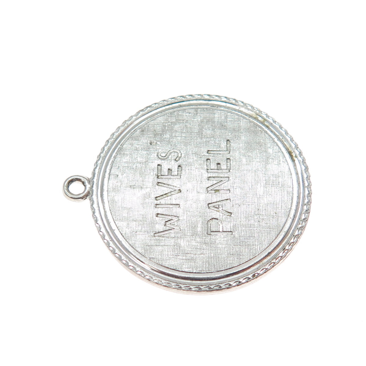 GRIFFITH & SONS CO. 925 Sterling Silver Vintage 1969 Wives Panel Charm Pendant