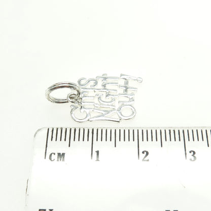 925 Sterling Silver "Girls Night Out!" Pendant