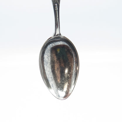 WATSON 925 Sterling Silver Antique Art Deco Atlantic City States & Cities Spoon