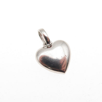 Sai 925 Sterling Silver Heart Mini Charm Pendant