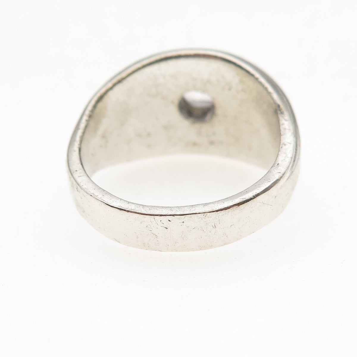 ESPO Joseph Esposito 925 Sterling Silver Antique Art Deco C Z Ring Size 9