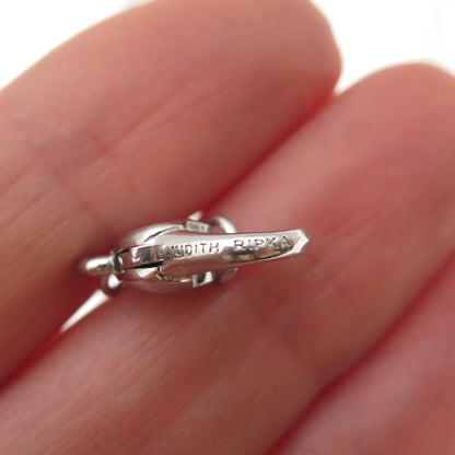 JUDITH RIPKA 925 Sterling Silver Round-Cut C Z Station Chain Necklace 36"