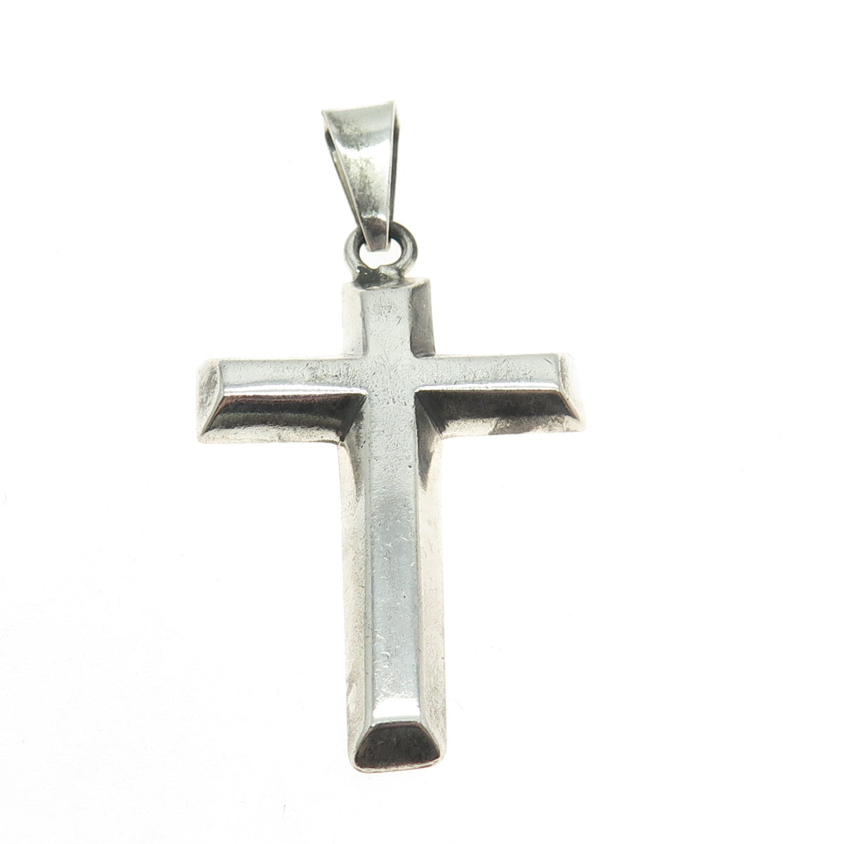 925 Sterling Silver Vintage Mexico Cross Pendant