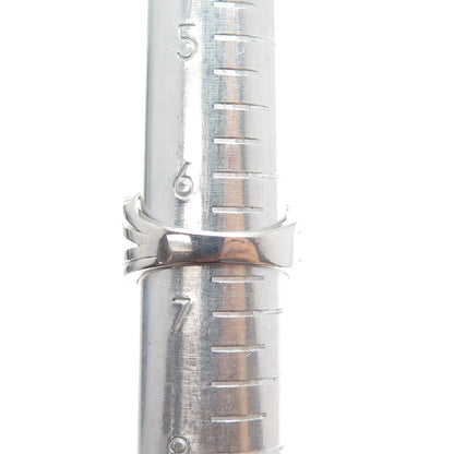 925 Sterling Silver Princess & Round-Cut Multi-Color C Z Ring Size 6.75