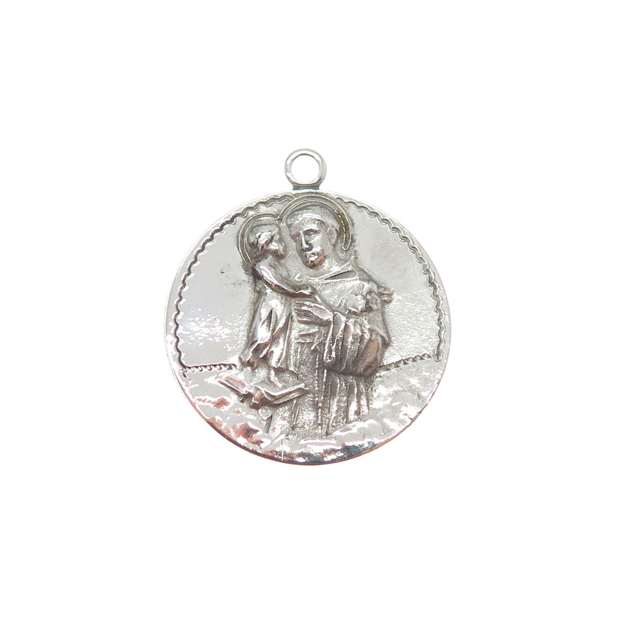 SWIFT & FISHER 925 Sterling Antique Our Lady of San Juan de Los Lagos Pendant