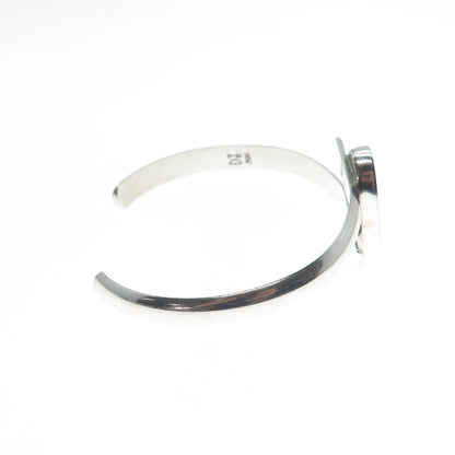 JAY KING DESERT ROSE 925 Sterling Silver Vintage Opal Adjustable Bracelet 6.75"