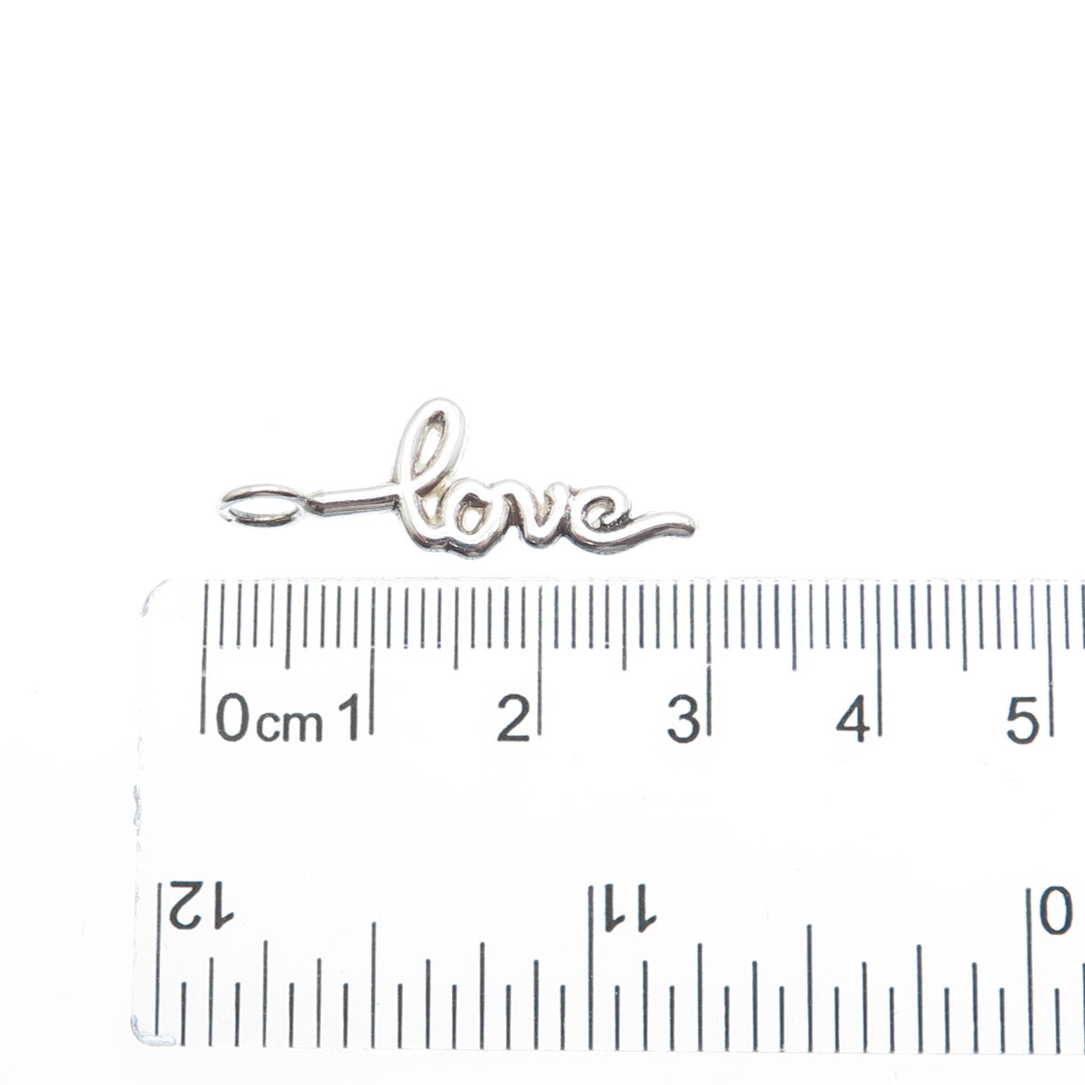 925 Sterling Silver Love Minimalist Charm Pendant