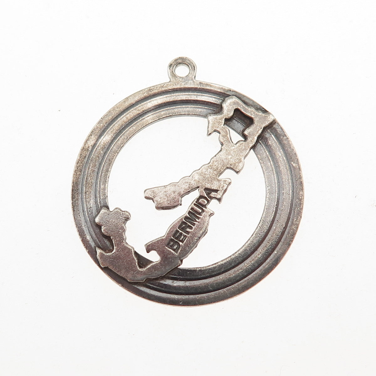 Payton Pepper & Sons 925 Sterling Vintage 1966 Birmingham Bermuda Charm Pendant