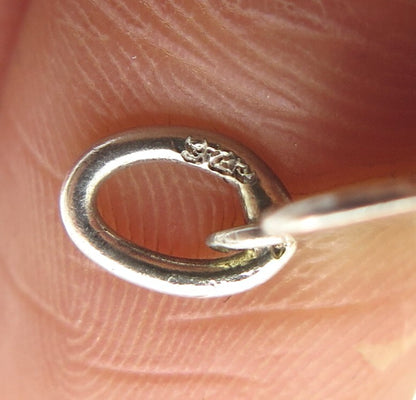 925 Sterling Silver Vintage Martinique French West Indies Charm Pendant