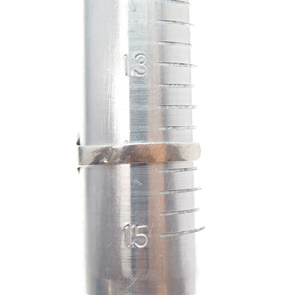 Old Pawn 925 Sterling Silver Vintage Turquoise Snake Eye Eagle Ring Size 14.25