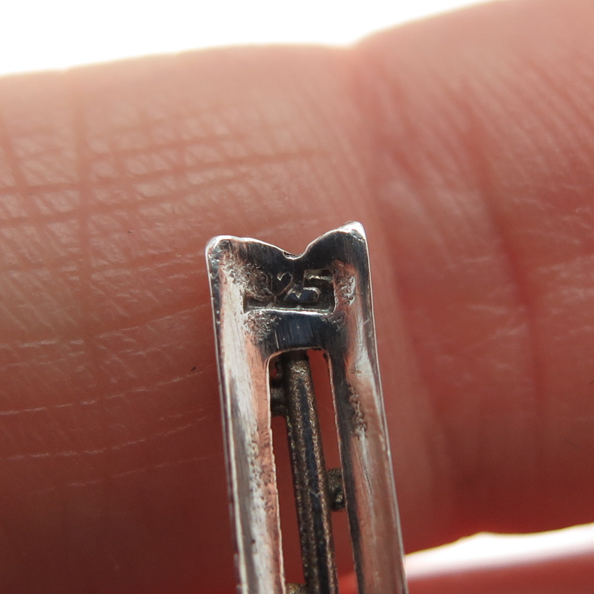 925 Sterling Silver Vintage Cross Religious Charm Pendant