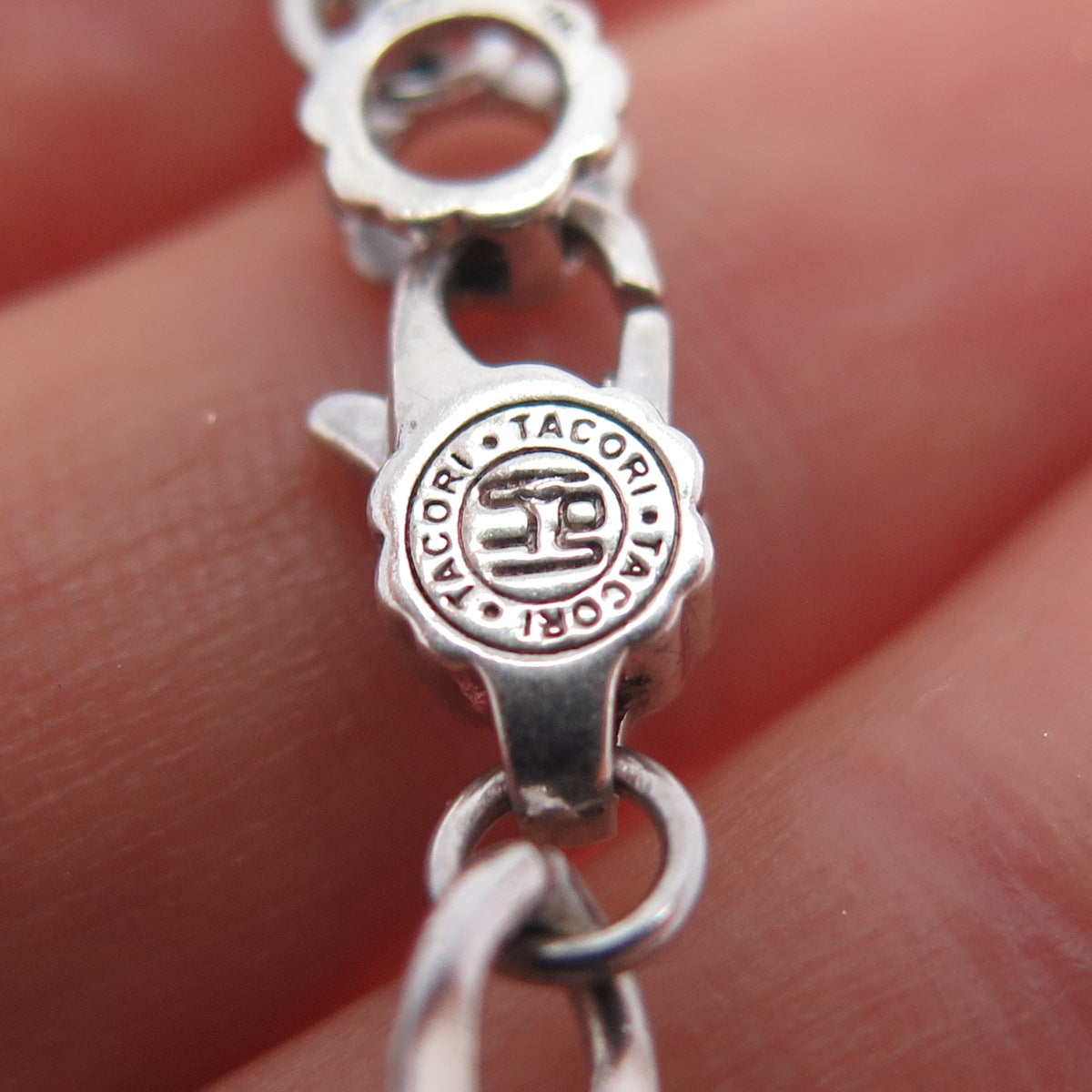 TACORI 18K Gold & 925 Sterling Silver Crescent Eclipse Chain Necklace 18"