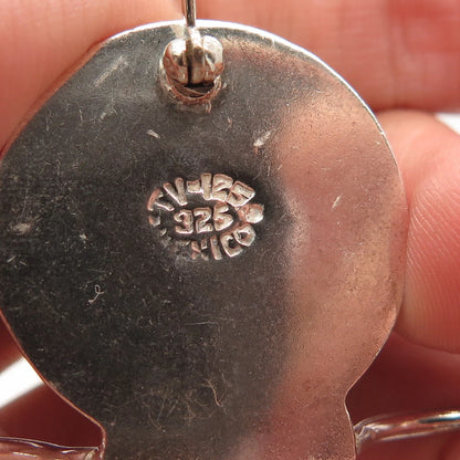 925 Sterling Silver Vintage Mexico Beatle Insect Pin Brooch