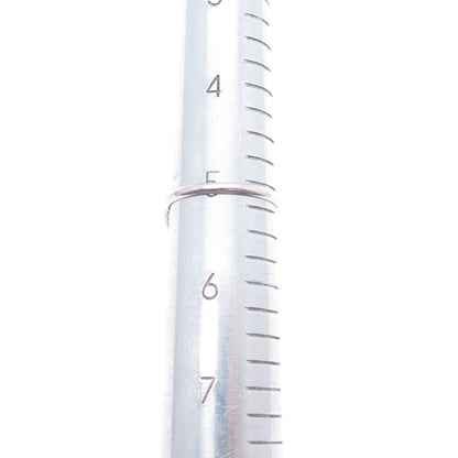 Old Pawn Sterling Silver Vintage Southwestern Bisbee Turquoise Ring Size 5.25