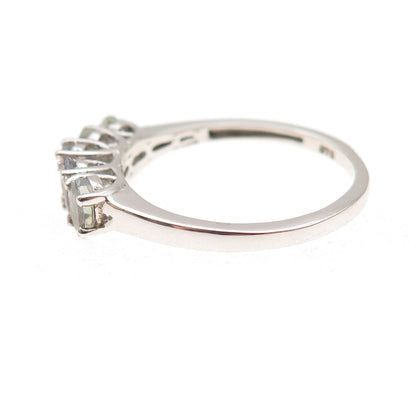 Chuck Clemency 925 Sterling Silver Real Oval-Cut Iolite Ring Size 8