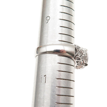 925 Sterling Silver Round-Cut C Z Promise Ring Size 10.25