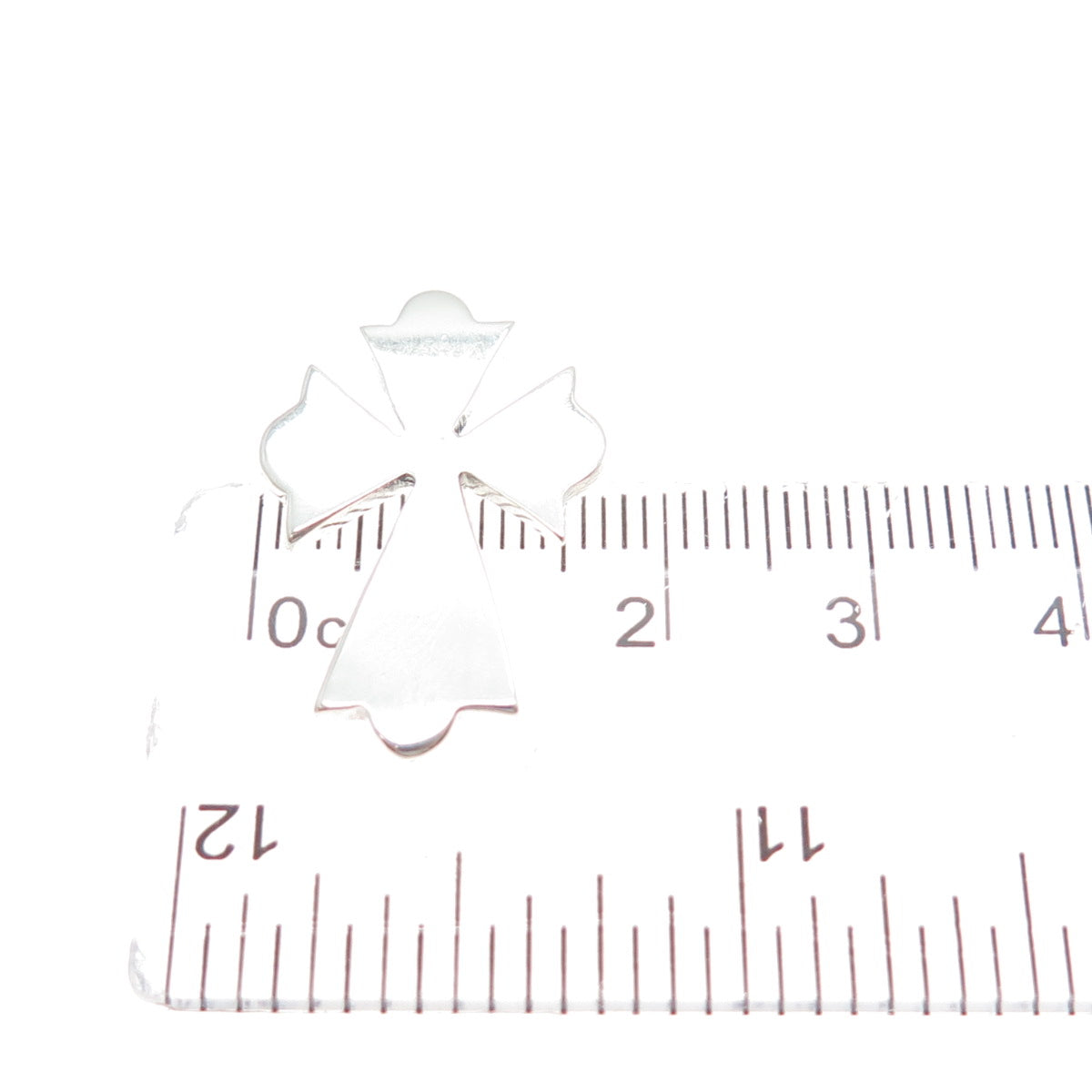 925 Sterling Silver Vintage Cross Religious Slide Charm Pendant