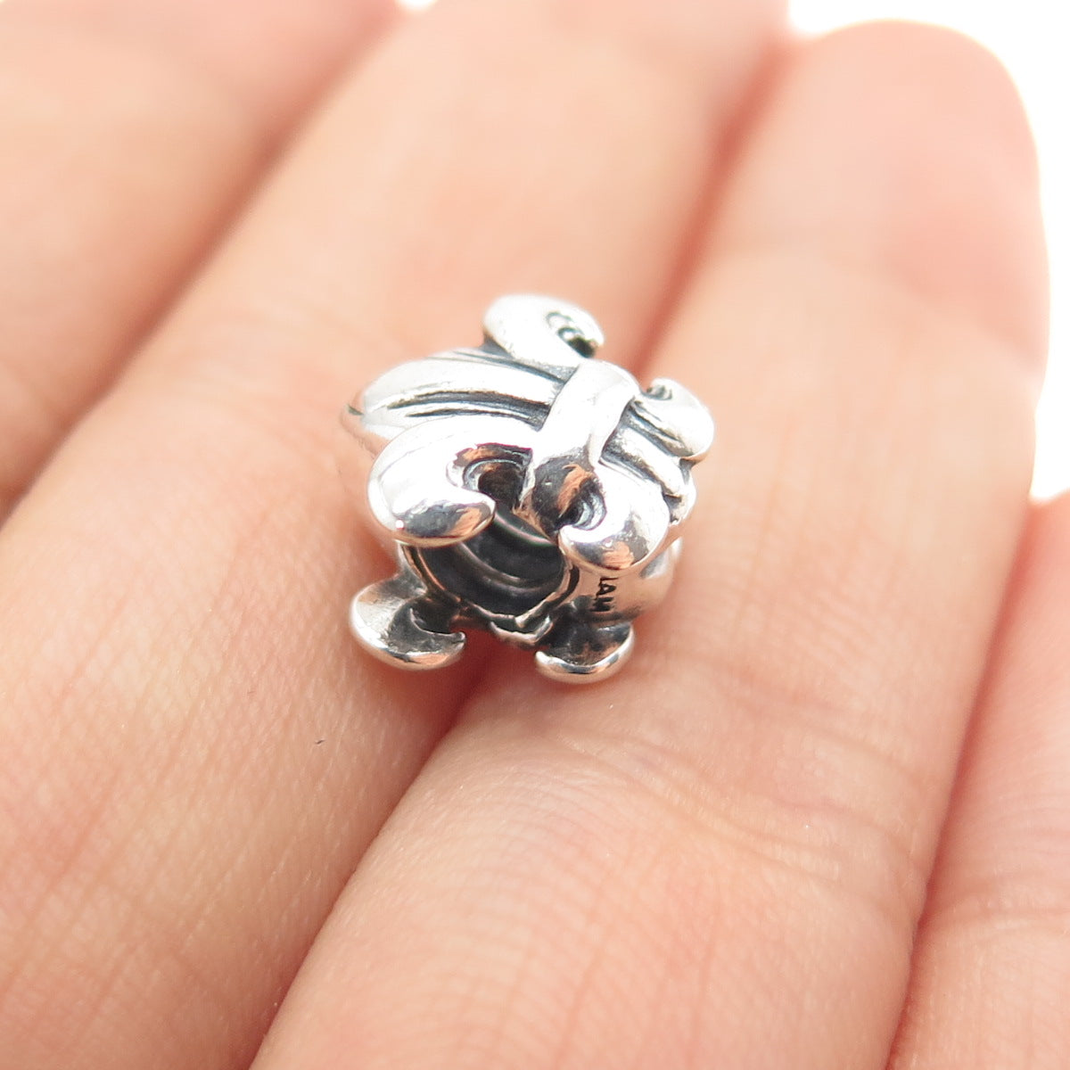 CHAMILIA 925 Sterling Silver Fleur de Lis Slide Bead Charm