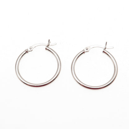 925 Sterling Silver Hoop Earrings