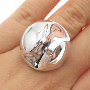 Matti J. Hyvarinen 925H Sterling Vintage 1972 Finland Modernist Ring Size 6.25