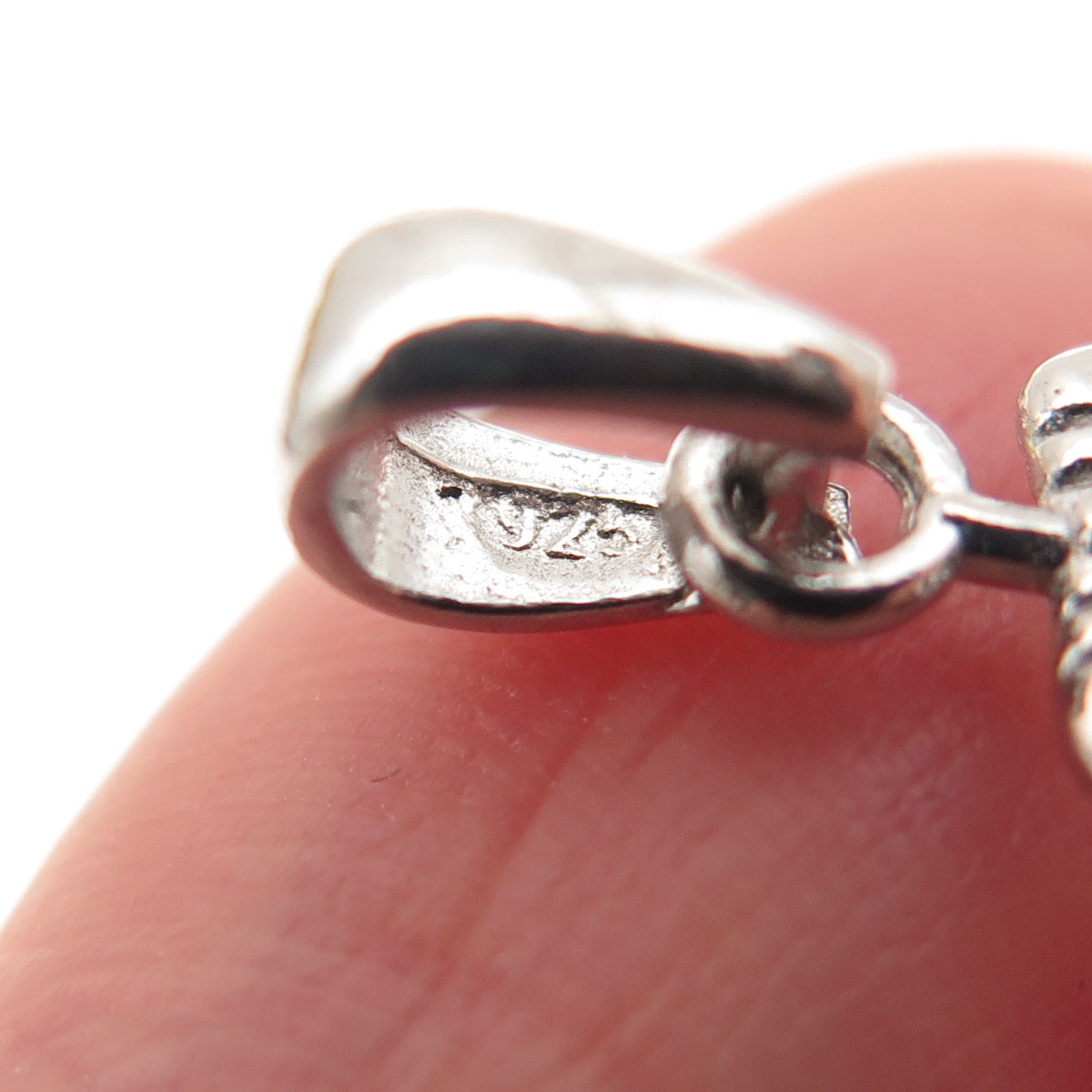 925 Sterling Silver Vintage Anchor Charm Pendant