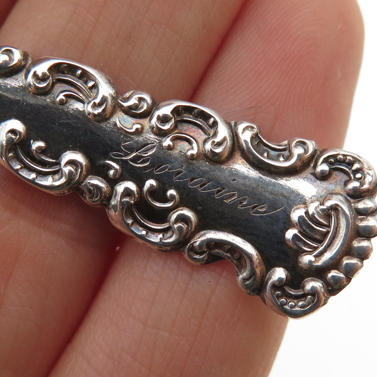 925 Sterling Silver Antique Art Deco Milwaukee Wisconsin Coffee Spoon