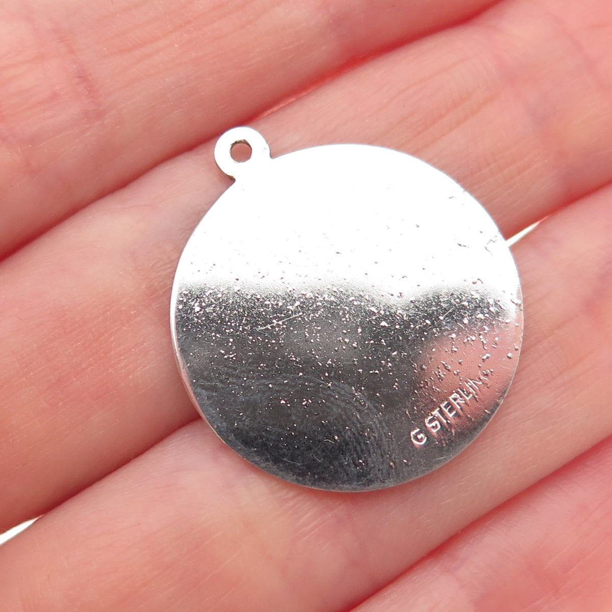 Griffith & Sons 925 Sterling Silver Vintage St. Thomas VI Charm Pendant
