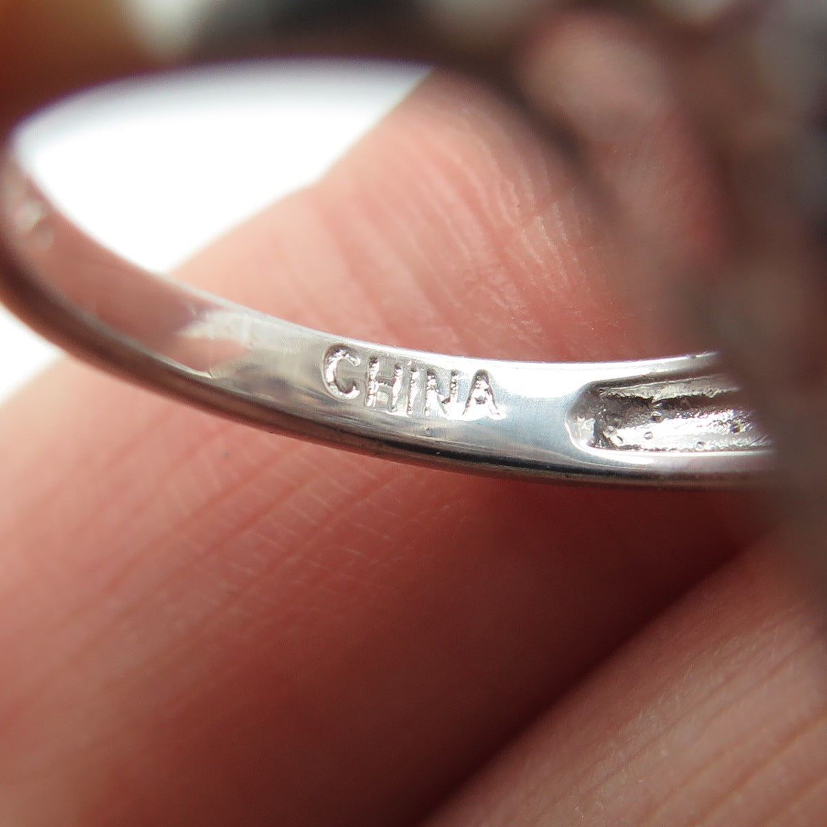 JS JOSEPH SCHMID 925 Sterling Silver Tanzanite Cluster Statement Ring Size 7.25