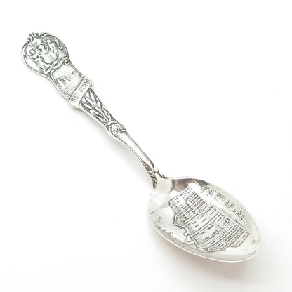 925 Sterling Silver Antique Art Deco Mechanics New Jersey States & Cities Spoon