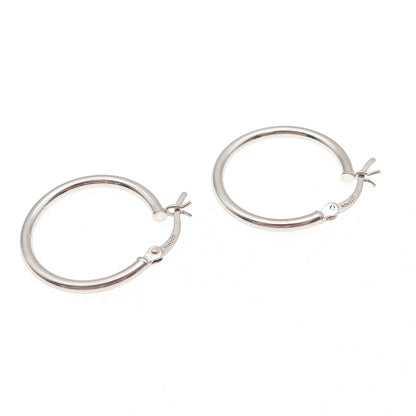 925 Sterling Silver Hoop Earrings