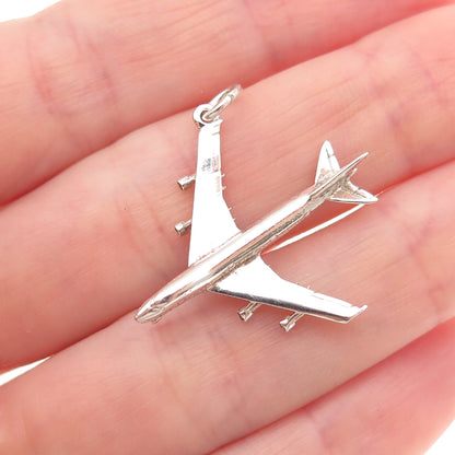 Payton Pepper & Sons Sterling Silver Vintage 1974 Birmingham Airplane Pendant