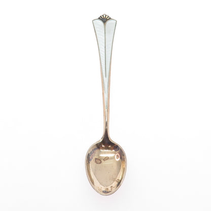 DAVID ANDERSEN 925S Sterling Gold Plated Vintage Norway Enamel Coffee Spoon