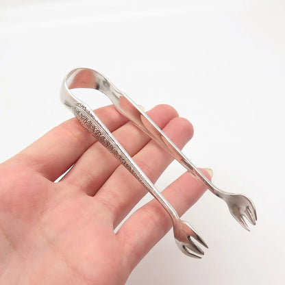 925 Sterling Silver Vintage Wallace 1933 Normandie Sugar Tongs
