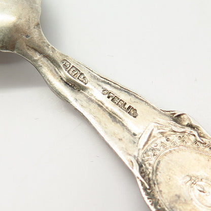 925 Sterling Silver Antique Gorham Tribal Warrior "Kingston" Demitasse Spoon