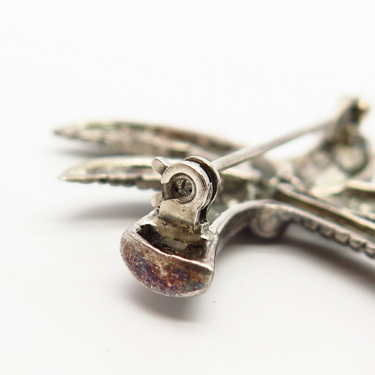 925 Sterling Silver Palm Tree Design Pin Brooch