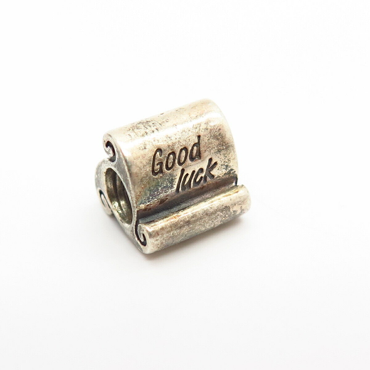 925 Sterling Silver Pandora "Good Luck" Bead Charm