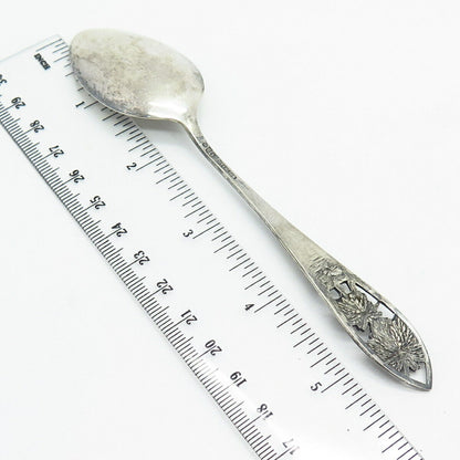 925 Sterling  Antique Charles M. Robbins "Bermuda" Palm Tree Spoon