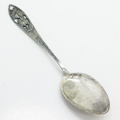 925 Sterling  Antique Charles M. Robbins "Bermuda" Palm Tree Spoon