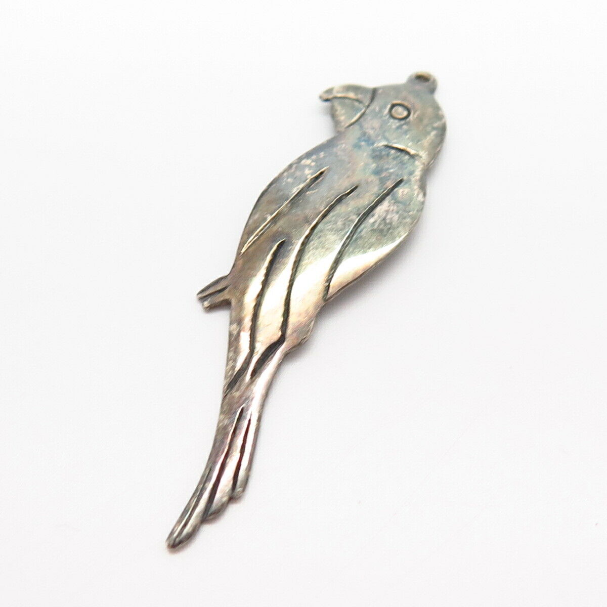 925 Sterling Silver Parrot / Bird Design Pendant