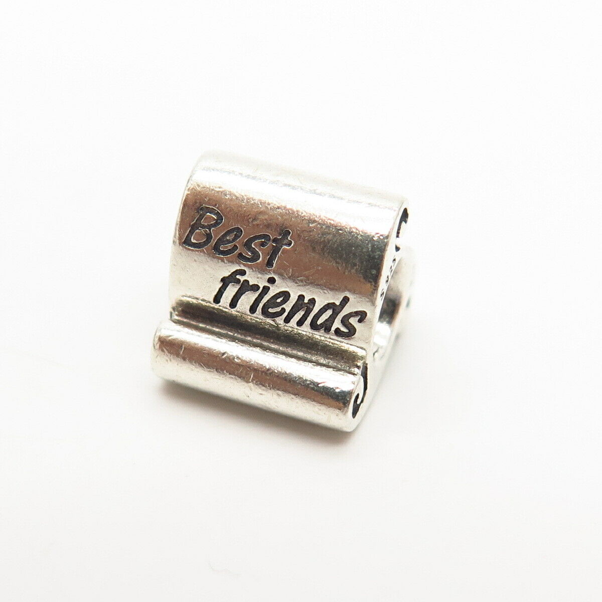 925 Sterling Silver Pandora "Best Friends" Bead Charm